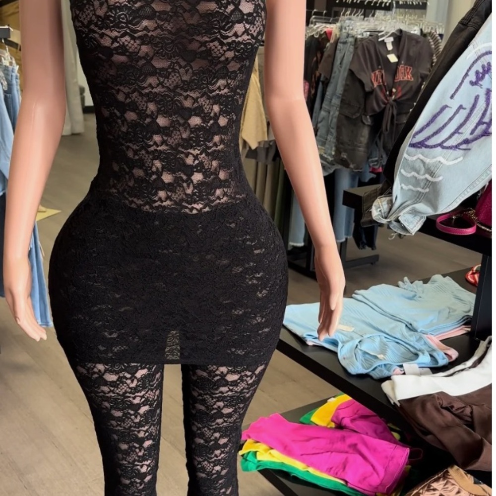 Mesh lace set
